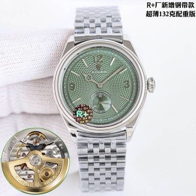 Rolex Oyster Perpetual 1908 Series 39mm Cal.7140 Movement Green/Blue Watch